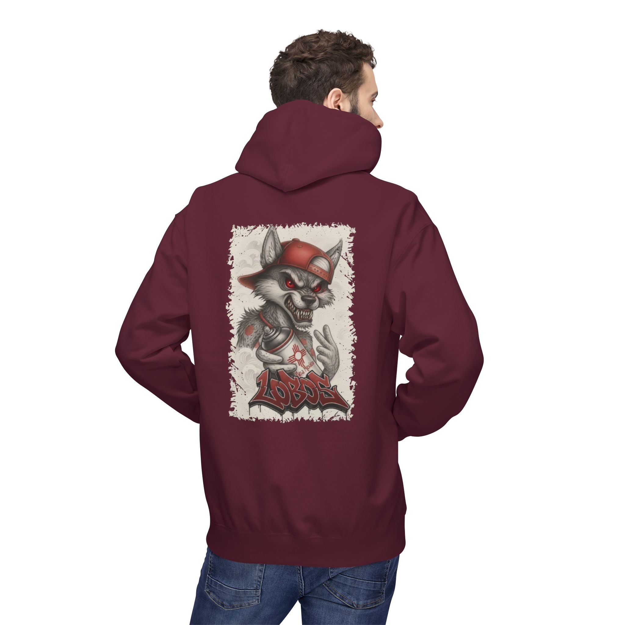 Lobo Loco Pullover Hoodie