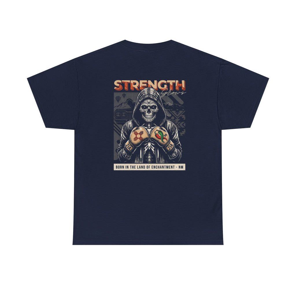 Strength Skull Motorcycle Tee