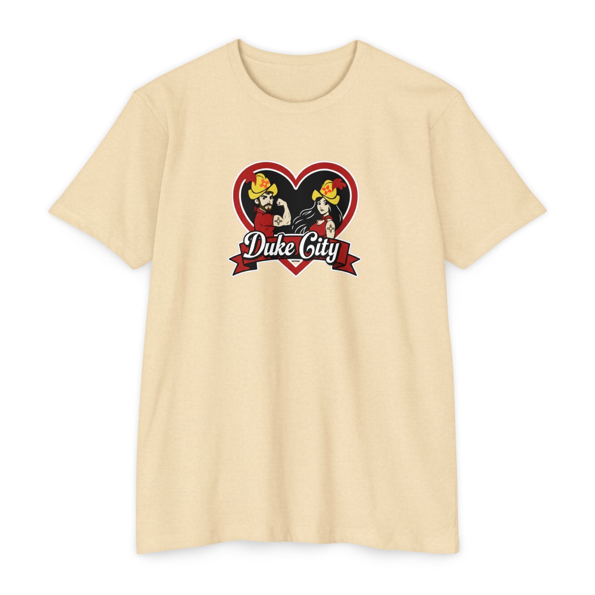 Duke City Heart Graphic T-Shirt
