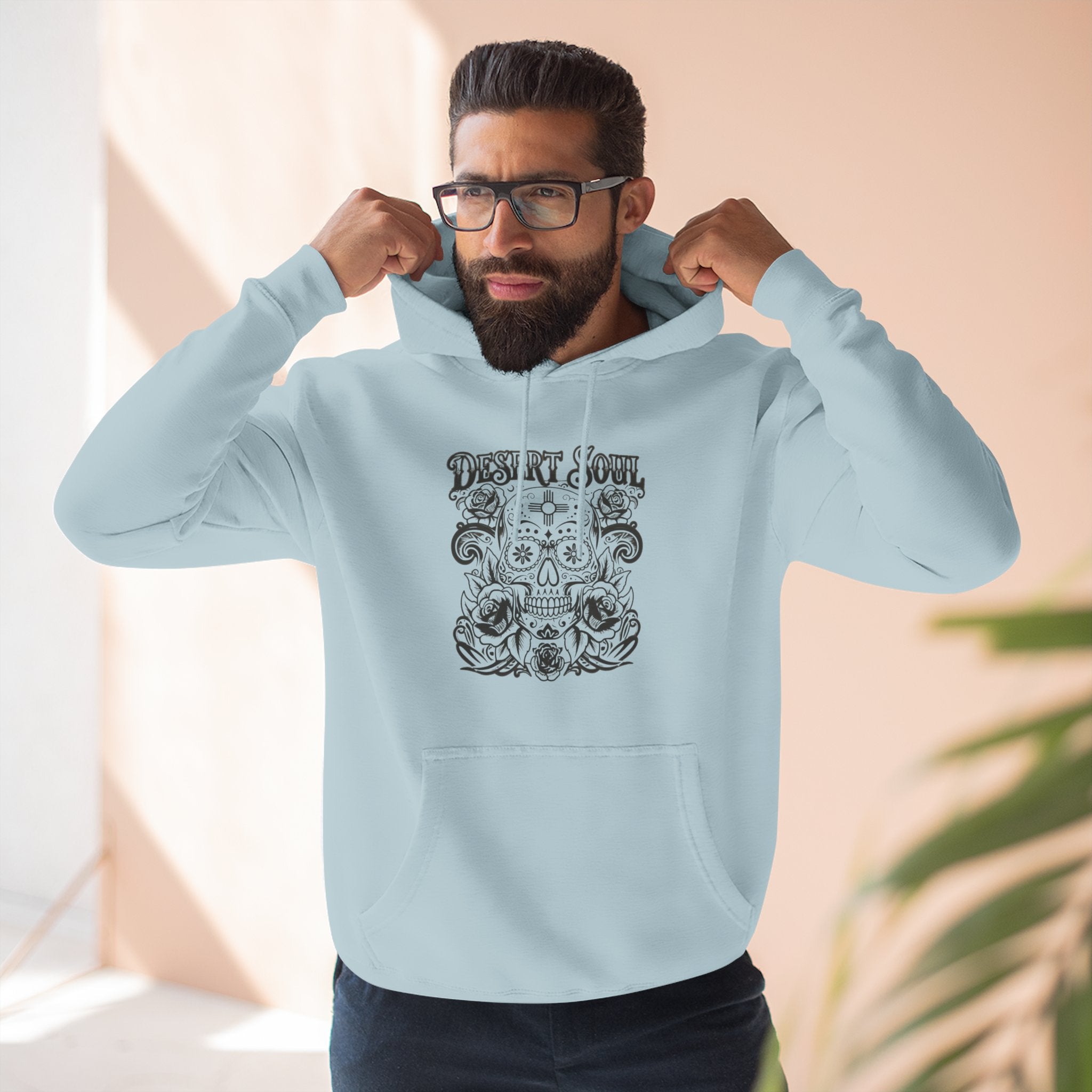 Desert Soul Unisex Graphic Fleece Pullover