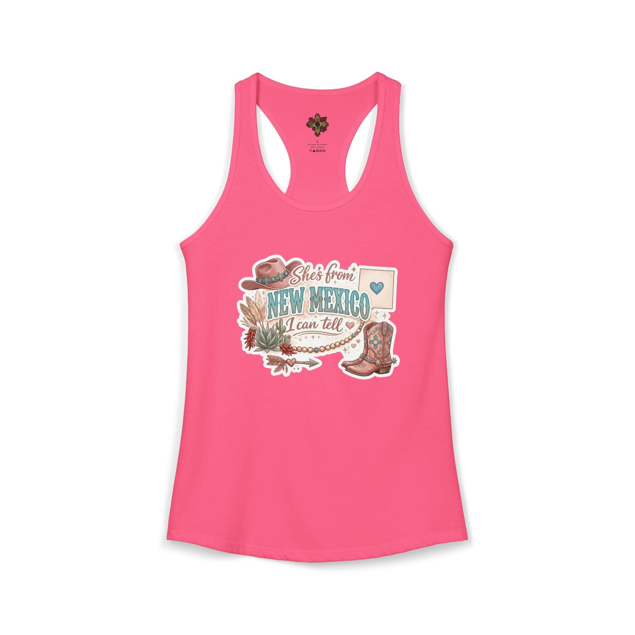 She's From New Mexico Women Tank Top