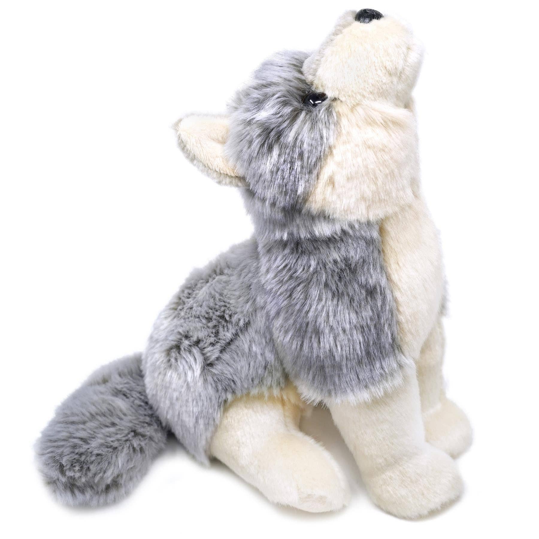 Wolcott the Great Plains Wolf 11" Plush — Wild Western Critter